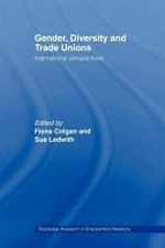 Gender, diversity and trade unions: international perspectives